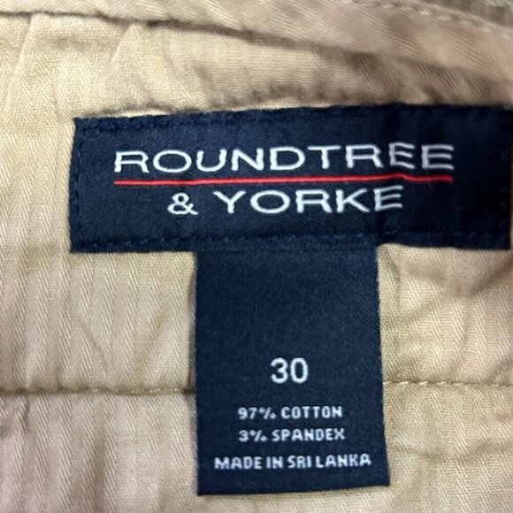 Roundtree & Yorke Casuals Straight Fit Shorts SIZE 30  NWT! - Picture 3 of 5